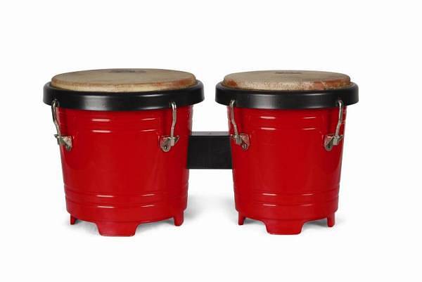 Extreme BG4255-RD DOPPIO BONGO IN PLASTICA MISURA 4,25 + 5 VERA PELLE