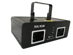 Extreme DUAL VB 200 EFFETTO LUCE DOPPIO LASER VIOLA BLU  DMX