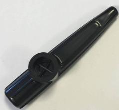 Extreme  KA-2-BK KAZOO IN ABS ED ALLUMINIO COLORE NERO