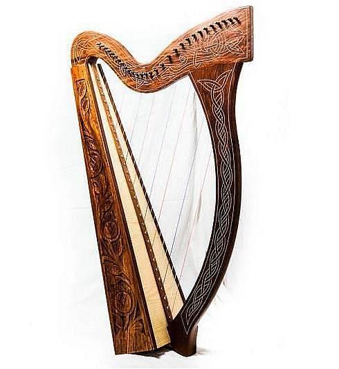 Extreme MINISTREL HARP ARPA CELTICA 29 CORDE 98CM