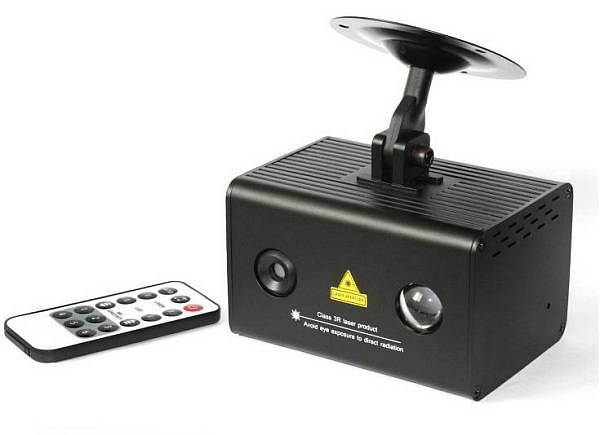 Extreme AURORA BOREALIS DOPPIO EFFETTO LUCE LASER RG+ LED RGB