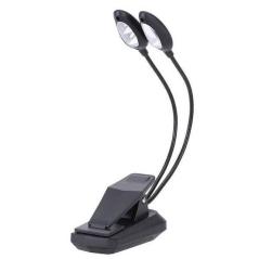 Extreme ML22 DOPPIA LAMPADA DUAL LED PER LEGGIO FLESSIBILE A COLLO D’OCA