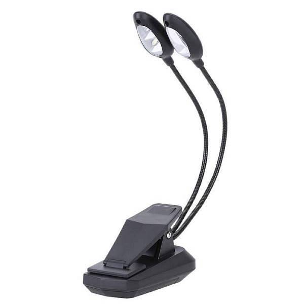 Extreme ML22 DOPPIA LAMPADA DUAL LED PER LEGGIO FLESSIBILE A COLLO D’OCA
