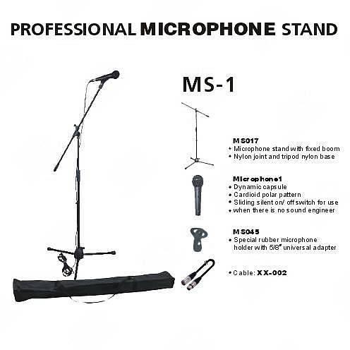 Extreme MS1 MICROFONO VOCE ON/OFF + ASTA