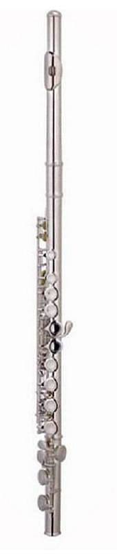 Extreme  JBFL-16-HN FLAUTO TRAVERSO 16 FORI IN DO CON FORI NICKELATI FINITURA IN ARGENTO