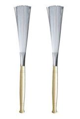 Extreme NB601 COPPIA SPAZZOLE PER BATTERIA IN NYLON IMPUGNATURA IN LEGNO