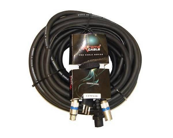 Extreme PX20CAVO PHONO RETE 20 MT CONNETTORI XLR IN METALLO SMONTABILI