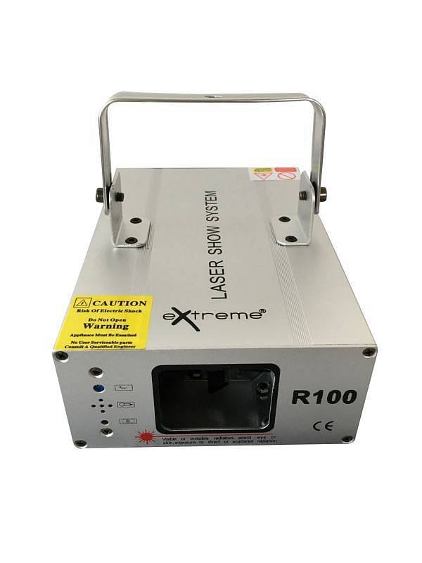 Extreme R100 EFFETTO LUCE LASER COLORE SINGOLO ROSSO