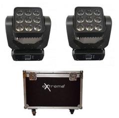 Extreme QUAD MATRIX 912C BUNDLE COPPIA 2 TESTE MOBILI + CASE IN OMAGGIO