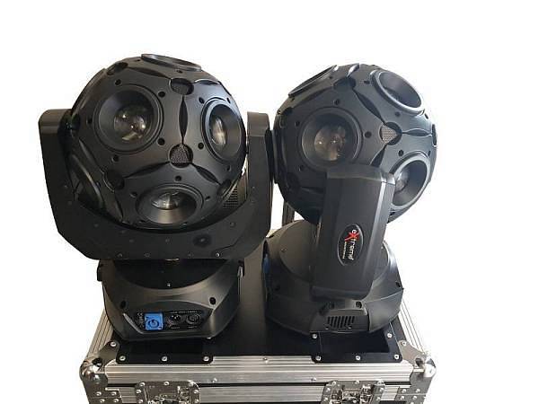 Extreme QUAD METEOR 1215 COPPIA TESTE MOBILI A SFERA + CASE IN OMAGGIO