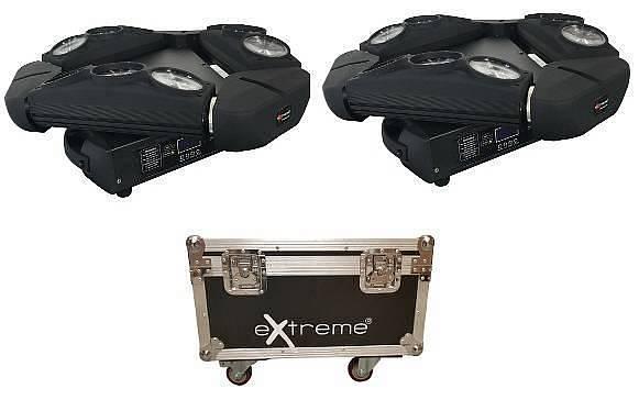 Extreme TRIBEAM 912C BUNDLE 2 TESTA MOBILE  + CASE OMAGGIO