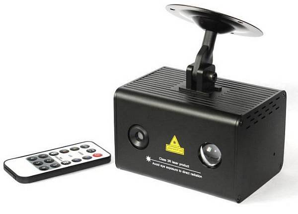 Extreme WATER WAVE 12 DOPPIO EFFETTO LUCE RGB INDOOR + LASER RED GREEN 12 PATTERNS