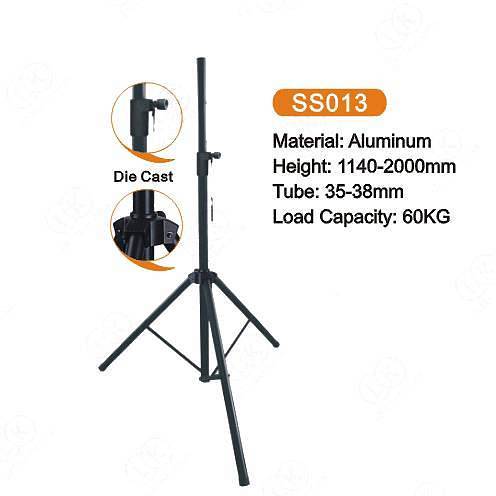 Extreme SS013-AIR BLACK SUPPORTO PER CASSE AD ARIA  2 MT. NERO