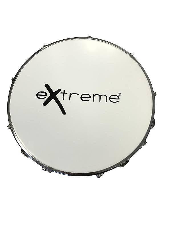Extreme TW1216-T TAMBURELLO IN LEGNO 12" CON 16 COPPIE DI PIATTINI - PELLE sintetica ACCORDABILE