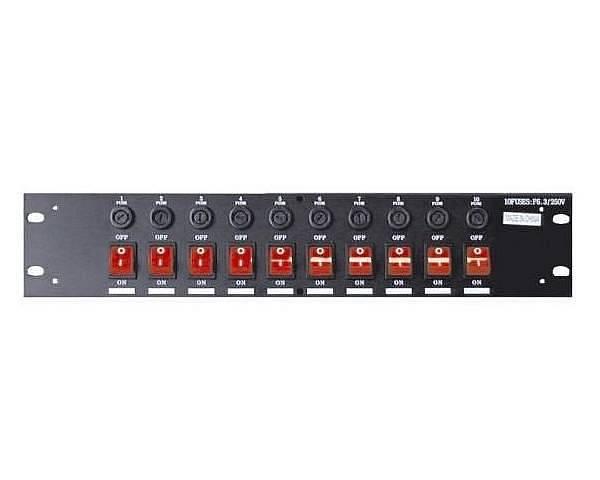 Extremev MHD 1X10CC POWER CONTROL 10 CANALI DISPACCIAMENTO CABLATO BIPOLARE 19"