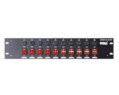 Extremev MHD 1X10CC POWER CONTROL 10 CANALI DISPACCIAMENTO CABLATO BIPOLARE 19"