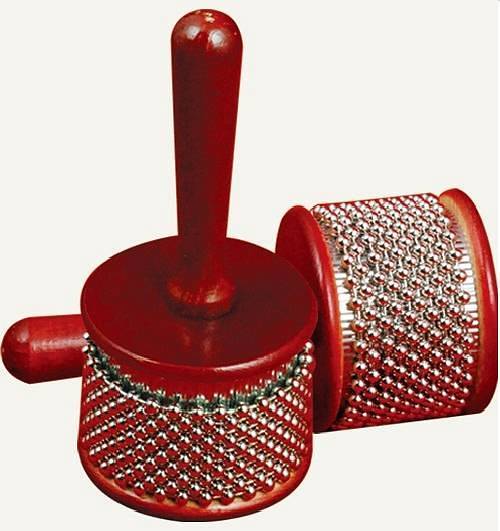 Extreme  KBS1 CABASA IN LEGNO COLORE ROSSO