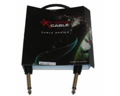 Extreme JJ03 CAVO JACK MONO 1,4 6,3mm-JACK MONO 1/4 6,3mm 0,3 MT"