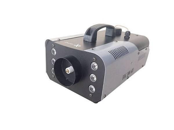 Extreme FOG 1000 LED RGB 6 X 3W 3 IN 1 MACCHINA DEL FUMO 1000 WATT CONTROLLO WIRELESS