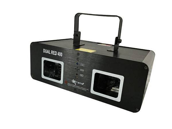 Extreme DUAL RED 400 EFFETTO LUCE DOPPIO LASER ROSSO