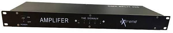 Extreme DMX SPLIT 435 SPLITTER DMX 2 X 4 CANALI XLR 3 POLI DMX 5 POLI PER CONTROLLO LUCI
