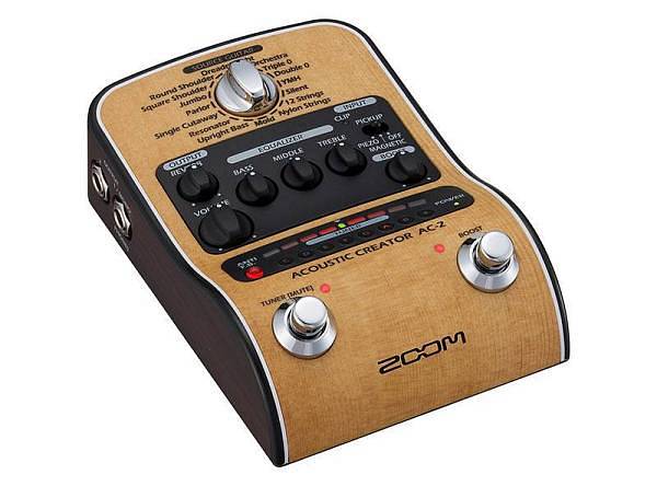 Zoom AC-2 Acoustic Creator - DI e pedale per chitarra acustica