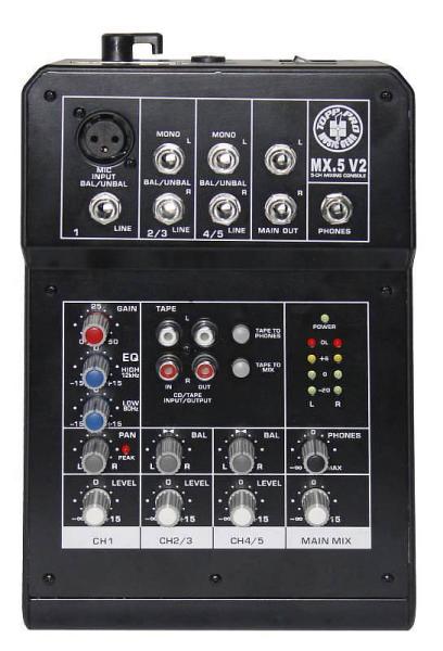 Topp Pro MX5V2 - mixer compatto