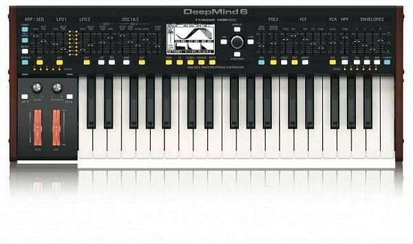 Behringer DEEPMIND6 - sintetizzatore 6 voci 37 tasti
