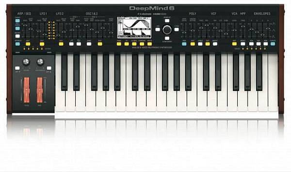 Behringer DEEPMIND6 - sintetizzatore 6 voci 37 tasti
