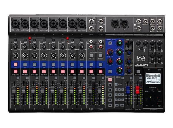 Zoom L-12 LiveTrak - mixer digitale 12 canali