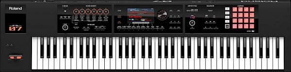 Roland FA 07 Music Workstation