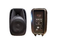 Extreme " PPA108AB CASSA ATTIVA 2 VIE 400 WATT CLASSE AB WOOFER 8 TWEETER TITANIO 1 + MIXER 3 INGRESSI"