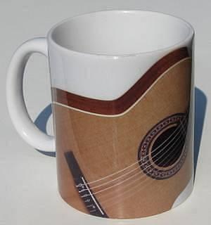 Music Accessories Gifts Planet MUGNYL - Tazza stampata con soggetto Chitarra Classica