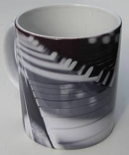 Music Accessories Gifts Planet MUGPIA - Tazza stampata con soggetto Pianoforte