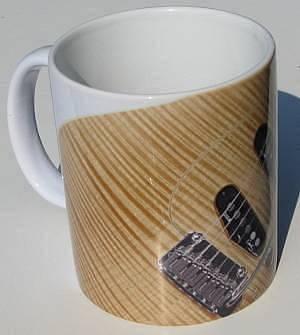 Music Accessories Gifts Planet MUGELE - Tazza stampata con soggetto  Chitarra Elettrica Tazze / Bicchieri