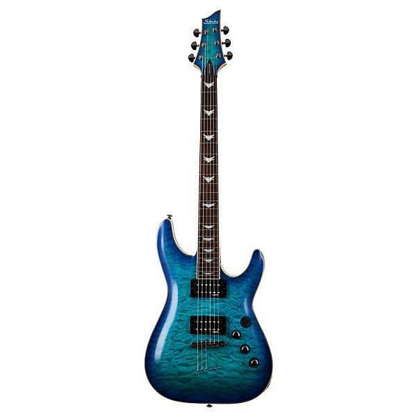Schecter OMEN EXTREME 6 OBB Ocean blue burst