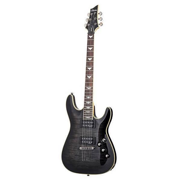 Schecter OMEN EXTREME 6 STBLK See-thru black