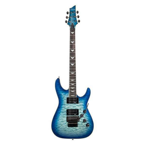 Schecter OMEN EXTREME 6 FR OBB Ocean blue burst