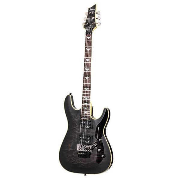 Schecter OMEN EXTREME 6 FR STBLK See-thru black