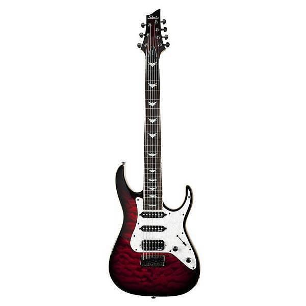 Schecter BANSHEE EXTREME 7 BCHB Black cherry burst
