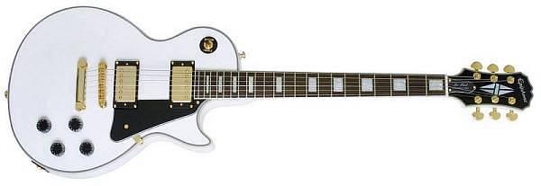 Epiphone Les Paul Custom PRO Alpine White (AW) - chitarra elettrica