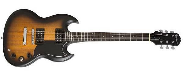 Epiphone SG Special VE Vintage Worn Vintage Sunburst - chitarra elettrica diavoletto