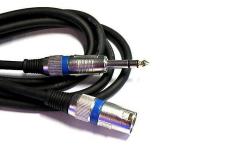 Extreme jsxm5pro 1 jack stereo 1 xlr maschio 5mt