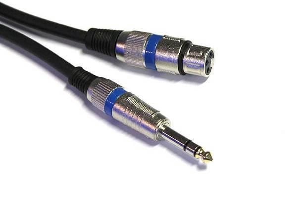 Extreme jsxf5pro 1 jack stereo 1 xlr femmina 5mt