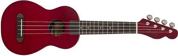 Fender Venice Soprano Ukulele Walnut fingerboard Cherry