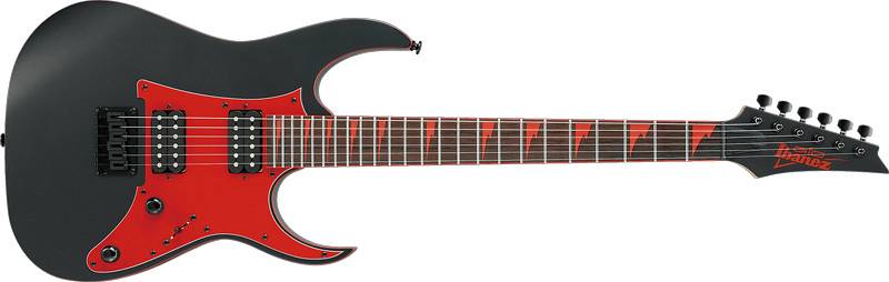 Ibanez GRG131DX-BKF Black flat - CHITARRA ELETTRICA BLACK FLAT