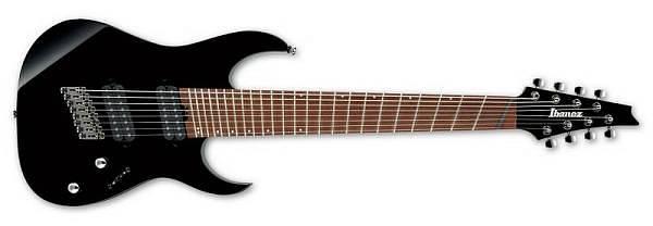 Ibanez RGMS8BK Black