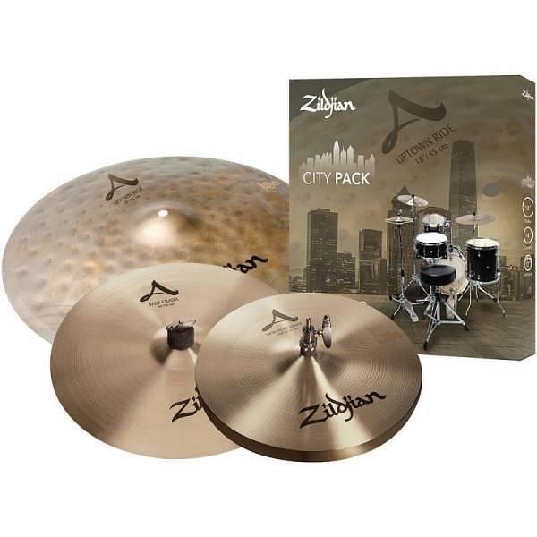 Zildjian Cartone 4 A "City Pack" (CITYP248): ride + hi-hat + crash