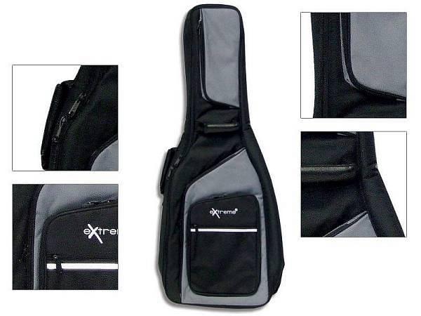 Extreme Custodia imbottita per chitarra classica con tasconi - 16 mm - 802c