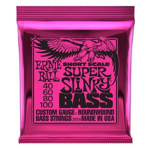 Ernie Ball 2854 Nickel Wound Scala Corta Super Slinky 40-100